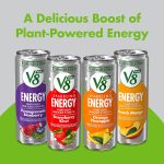 V8 +SPARKLING ENERGY Lemon Lime Energy Drink, Made with Real Vegetable and Fruit Juices, 11.5 FL OZ Can (Pack of 12) - Image 6